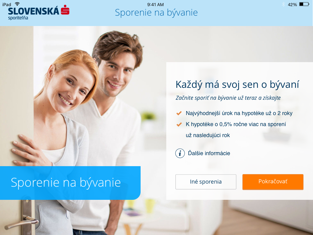 Bývanie — detail produktu
