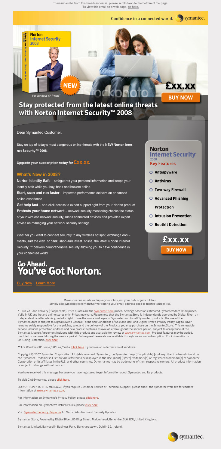Norton IS 2008 — launch